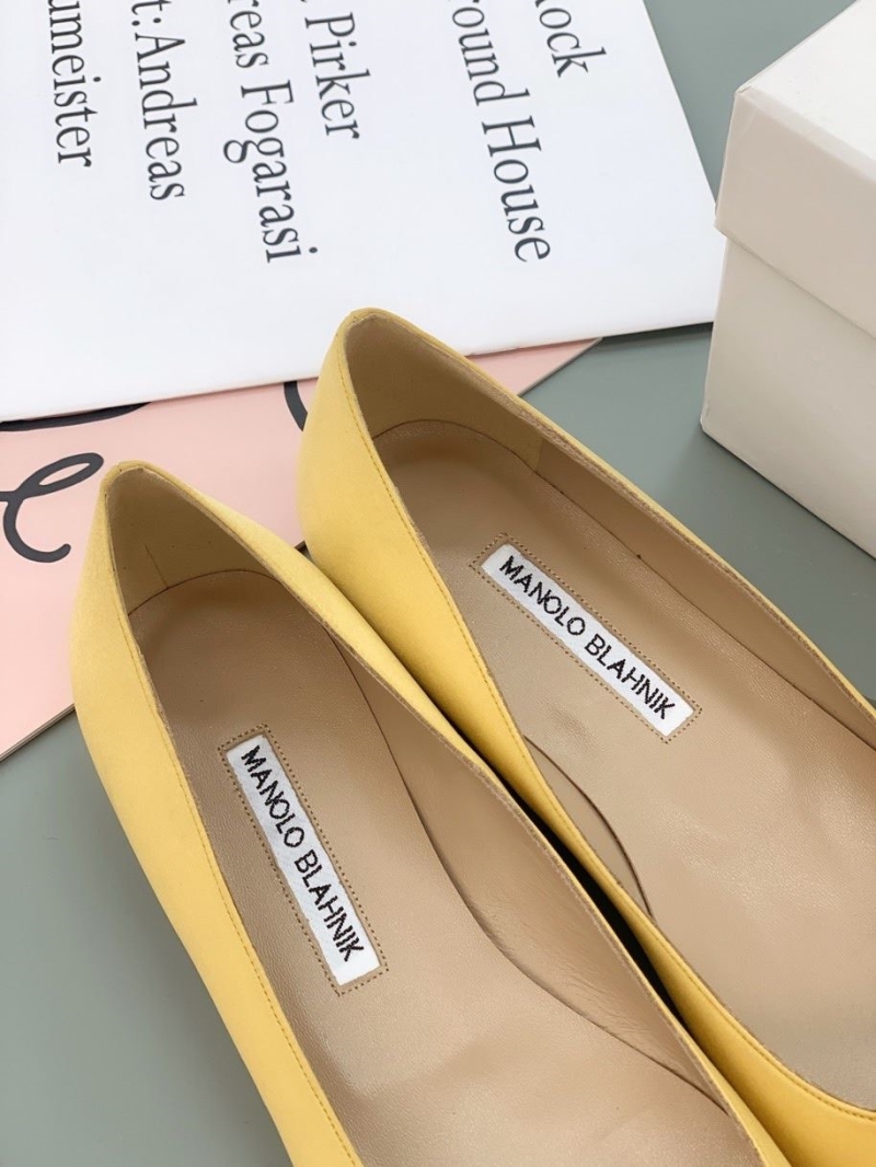 Manolo Blahnik flat shoes